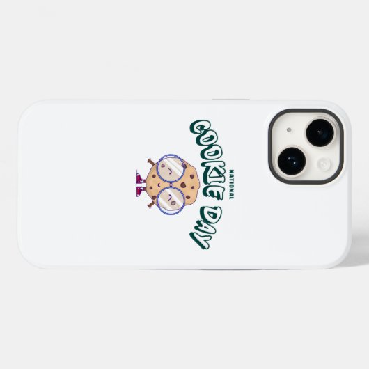 Nationale Koekjesdag Case-Mate iPhone Case (Achterkant (horizontaal))