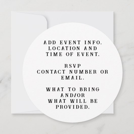 Nationale Koekjesdag Kaart (Achterkant)