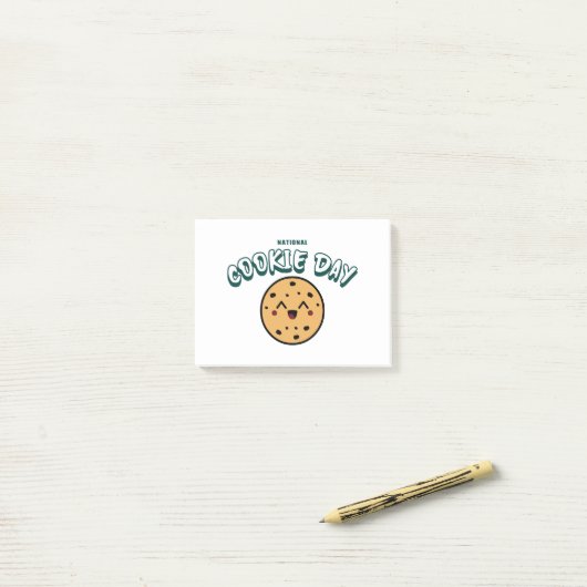 Nationale Koekjesdag Post-it® Notes (Op bureau)