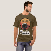 Nationale koffiedag 29 september t-shirt (Voorkant volledig)