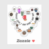 Nationale koffiedag sticker (Vel)