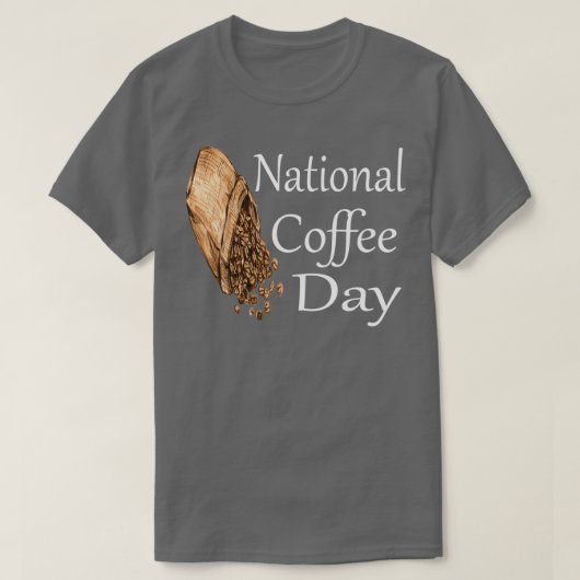 Nationale koffiedag t-shirt (Design voorkant)