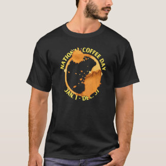 Nationale koffiedag t-shirt