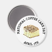 Nationale koffiekake Dag 7 april 2000 Magnet (Voorkant / Achterkant)