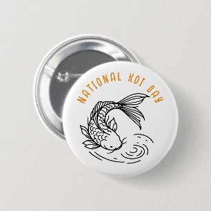 nationale koi-dag ronde button 5,7 cm