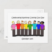 Nationale komende dag - 11 oktober briefkaart (Voorkant / Achterkant)