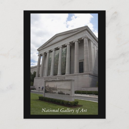 Nationale Kunstgalerie Briefkaart (Voorkant)