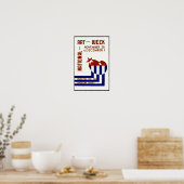 Nationale Kunstweek - WPA-Poster Poster (Keuken)