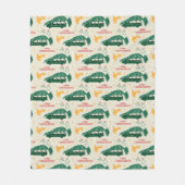 Nationale Lampoon kerstboom op auto patroon Fleece Deken (Voorkant)