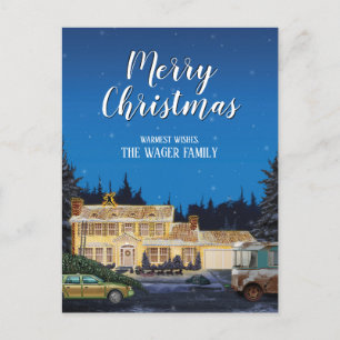 Nationale Lampoon's Kerstmis Feestdagenkaart