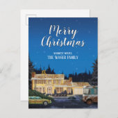 Nationale Lampoon's Kerstmis Feestdagenkaart (Voorkant / Achterkant)