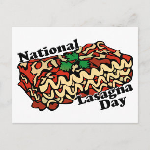 Nationale Lasagna Dag Briefkaart