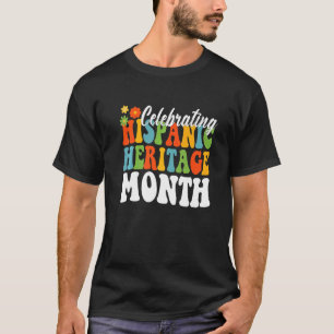Nationale Latijns-Amerikaanse erfgoedmaand  Hispan T-shirt