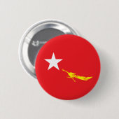 Nationale Liga voor Democratie Ronde Button 5,7 Cm (Voorkant /achterkant)