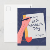 nationale linkse handerdag briefkaart (Voorkant / Achterkant)
