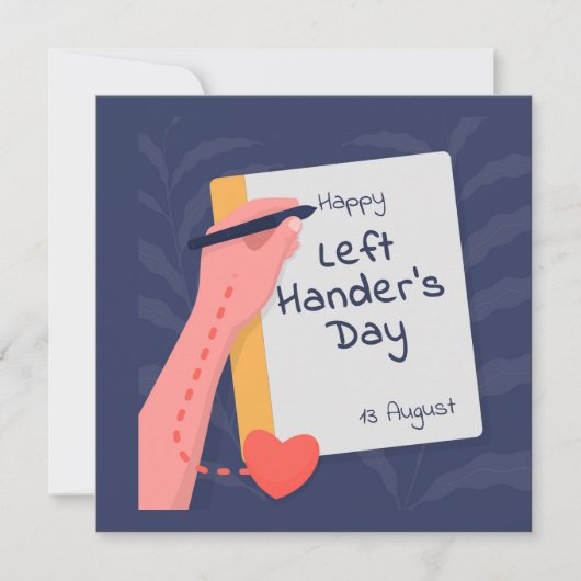 nationale linkse handerdag kaart (Voorkant)