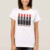 Nationale lippenstiftdag t-shirt (Voorkant)