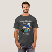 Nationale Loodgietersdag 25 april Shirt (Voorkant volledig)