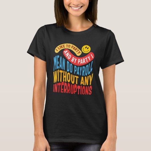 Nationale Loonweek Loon Maker HR Manager Cot T-shirt (Voorkant)