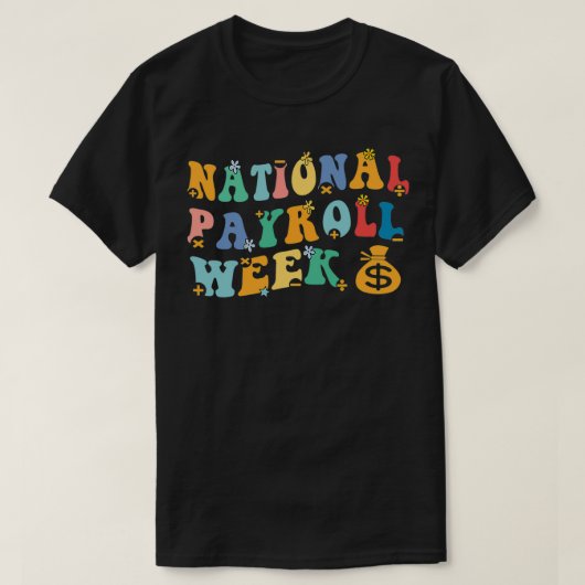 Nationale loonweek t-shirt (Design voorkant)