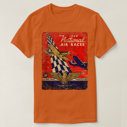 Nationale luchtrace t-shirt (Design voorkant)