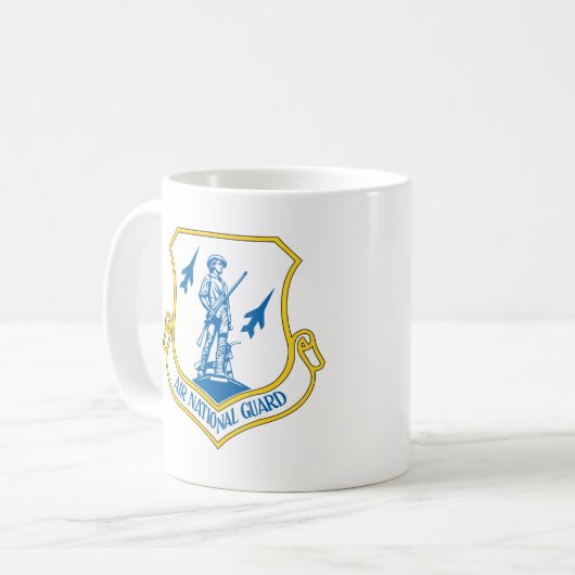 Nationale luchtwacht koffiemok (Voorkant links)