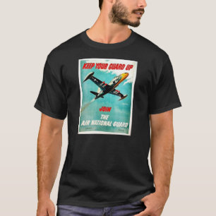 Nationale luchtwacht t-shirt