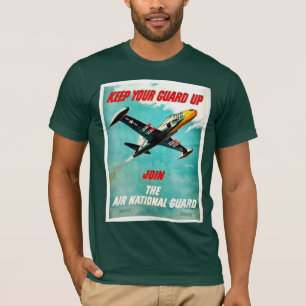 Nationale luchtwacht t-shirt