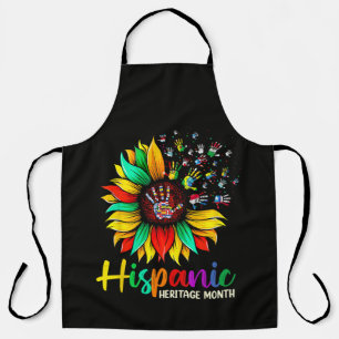 Nationale Maand van het Hispanics Erfgoed Zonneblo Schort