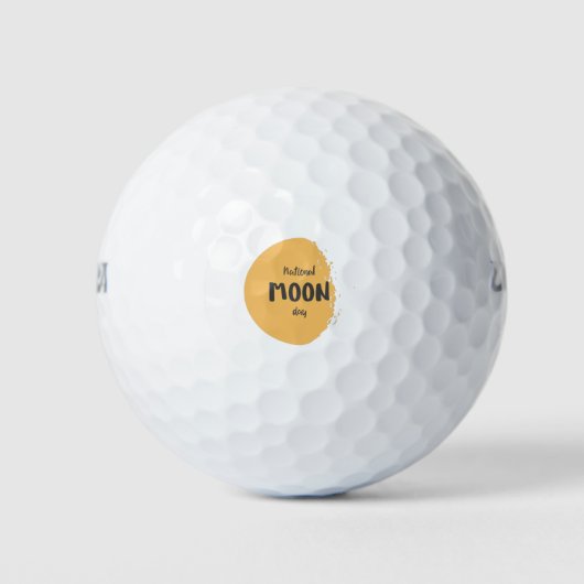 Nationale Maandag Golfballen (Voorkant)