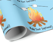 Nationale Marshmallow Dag Cadeaupapier (Rol Hoek)