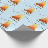 Nationale Marshmallow Dag Cadeaupapier (Hoek)