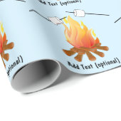 Nationale Marshmallow Dag Cadeaupapier (Rol Hoek)