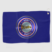 Nationale militaire garde golfhanddoek (Horizontaal)