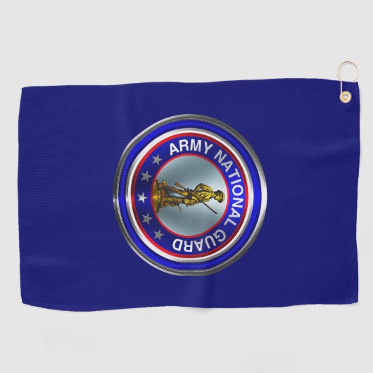 Nationale militaire garde golfhanddoek (Horizontaal)