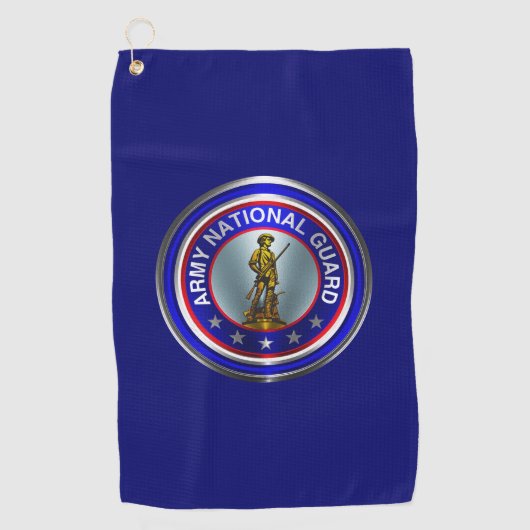 Nationale militaire garde golfhanddoek (Voorkant)