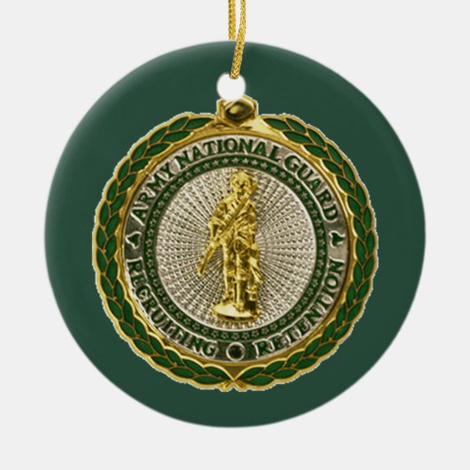 Nationale militaire garde keramisch ornament (Voorkant)