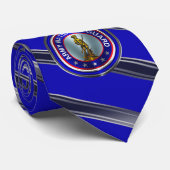 Nationale militaire garde stropdas (Opgerold)