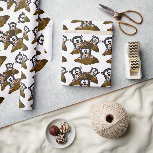 Nationale Mole Dag Cadeaupapier (Crafts)