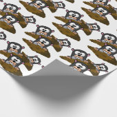 Nationale Mole Dag Cadeaupapier (Hoek)