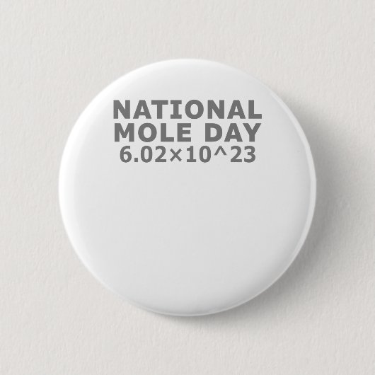 Nationale Mole Dag Ronde Button 5,7 Cm (Voorkant)
