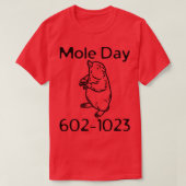 Nationale Mole Dag T-shirt (Design voorkant)