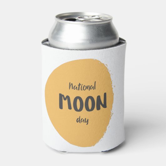 Nationale moondag blikjeskoeler (Blikje Voorkant)