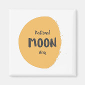 Nationale moondag magneet (Voorkant)