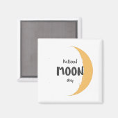 Nationale moondag magneet (Voorkant / Achterkant)