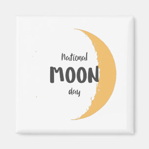 Nationale moondag magneet