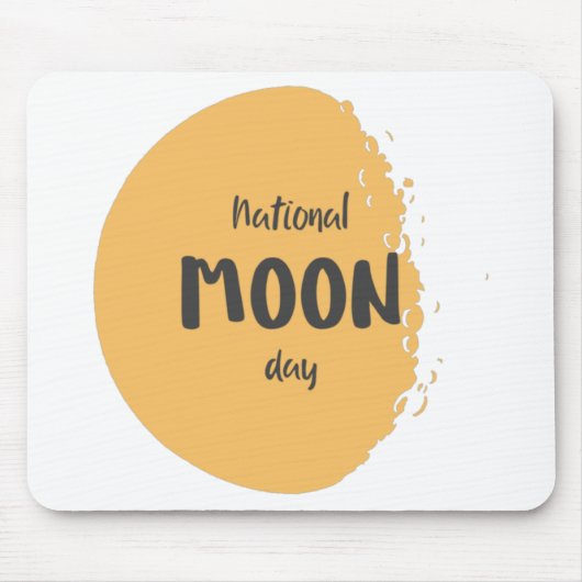 Nationale moondag muismat (Voorkant)