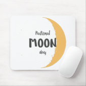 Nationale moondag muismat (Met muis)