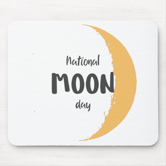 Nationale moondag muismat (Voorkant)