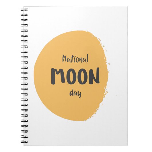 Nationale moondag notitieboek (Voorkant)
